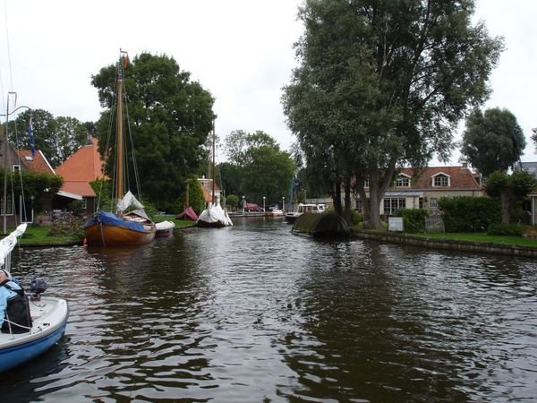 Canal scene in Heeg