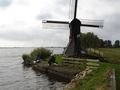 Windmill on the lake near Heeg