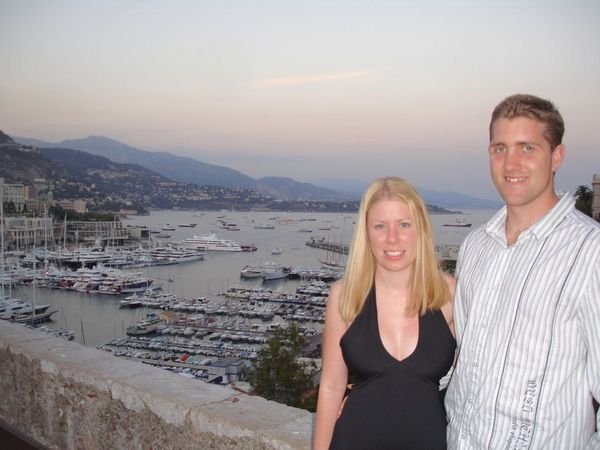 Rochelle and Brandt in Monaco