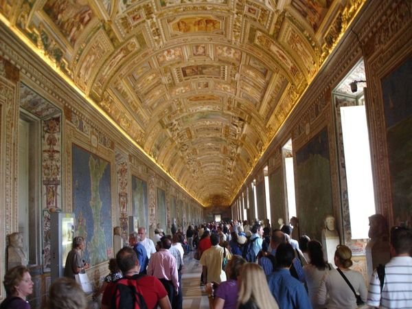 Hallway in the Vatican Museum