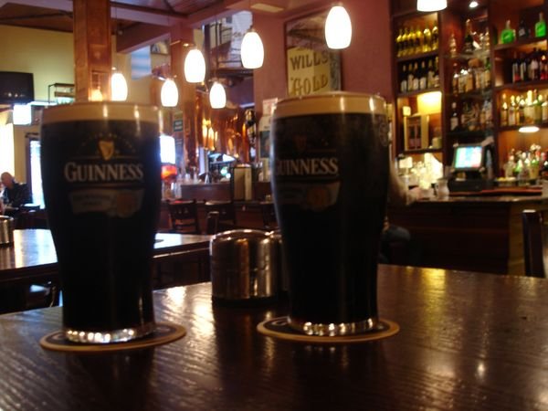 Guinness with lunch