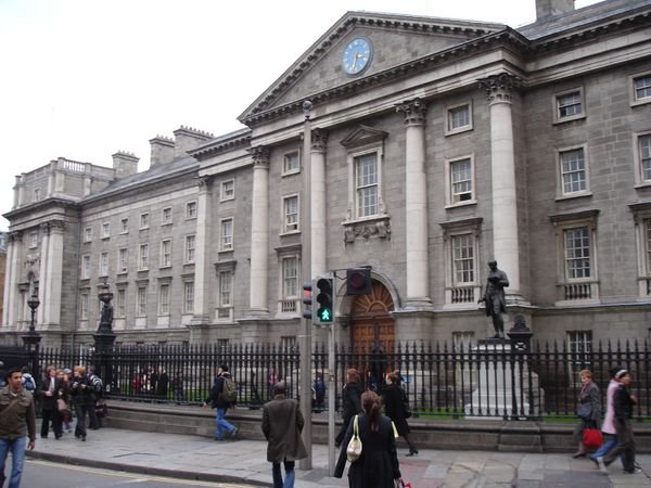 Main gates of Trinity College