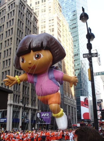 Thanksgiving day parade - Dora the Explorer