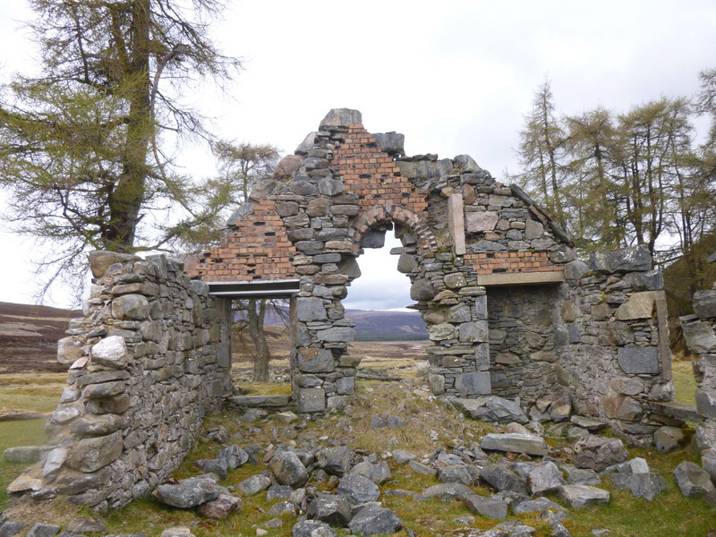 Bynack Lodge ruins