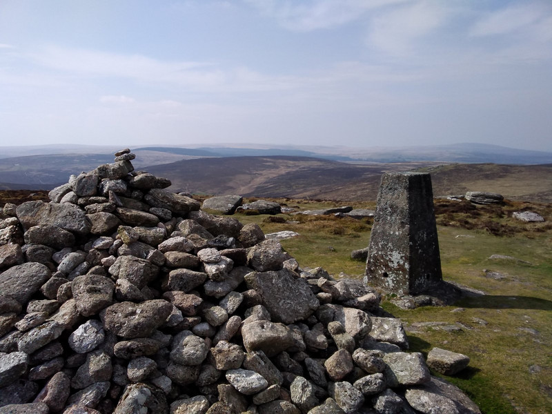 Highest point of the Two Moors Way