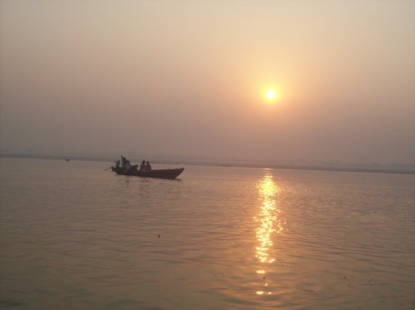 sunrise Ganges, Varanasi