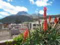 uitzicht dakterras hostel Otavalo