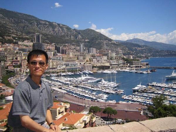 Monaco from the Palace