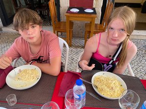 kids always want pasta or pizza in Portugal??!!
