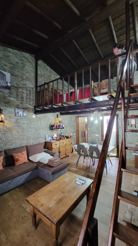 Rustic Airbnb with upper loft