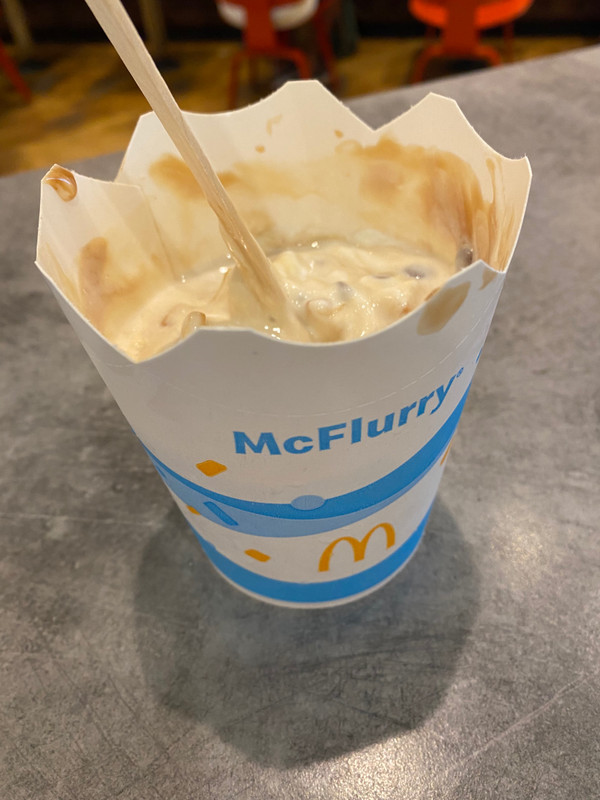 Mcflurries here: mix your own