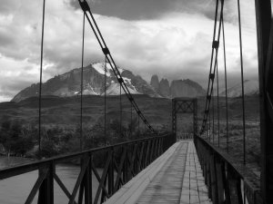 Looking Back at Torres Del Paine