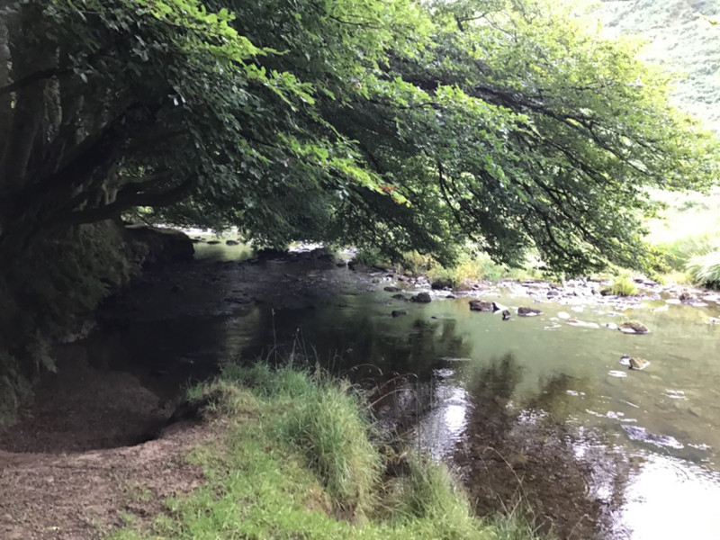 River Barle on the 2 Moors Way.