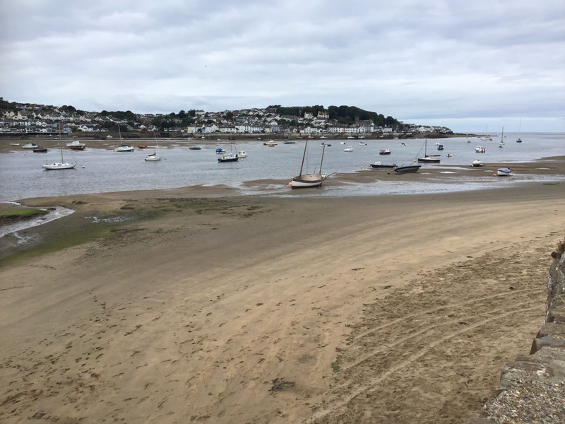 Instow with the tide out.
