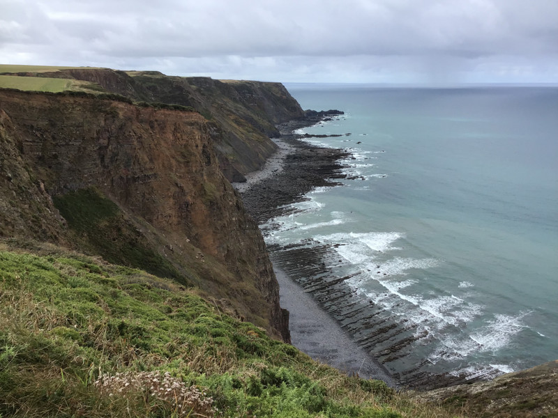 For Hartland Quay.