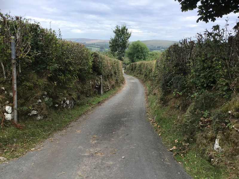 English roads. Narrow, hedged in…. you know my philosophy.
