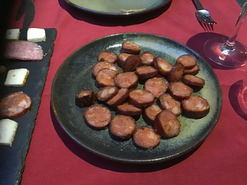 Portuguese de Gema. Chorizo sausage.