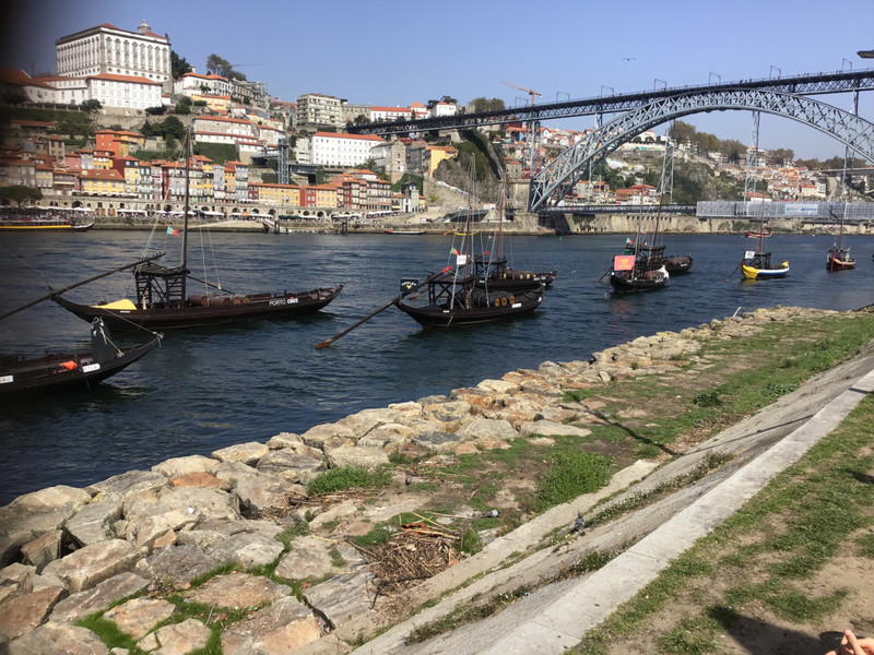 Old port boats on the Douro.