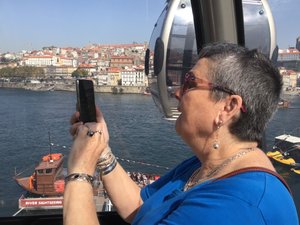 From the gondola, Porto.