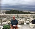 Picnic time at the Parthenon.