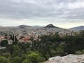 Over some of Athens.
