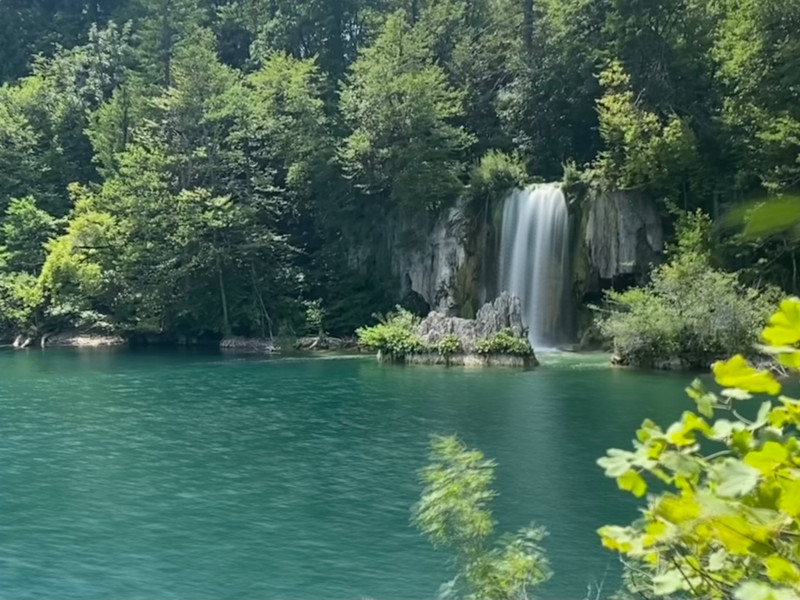 The Plitvice Lakes. There are 16 of them.