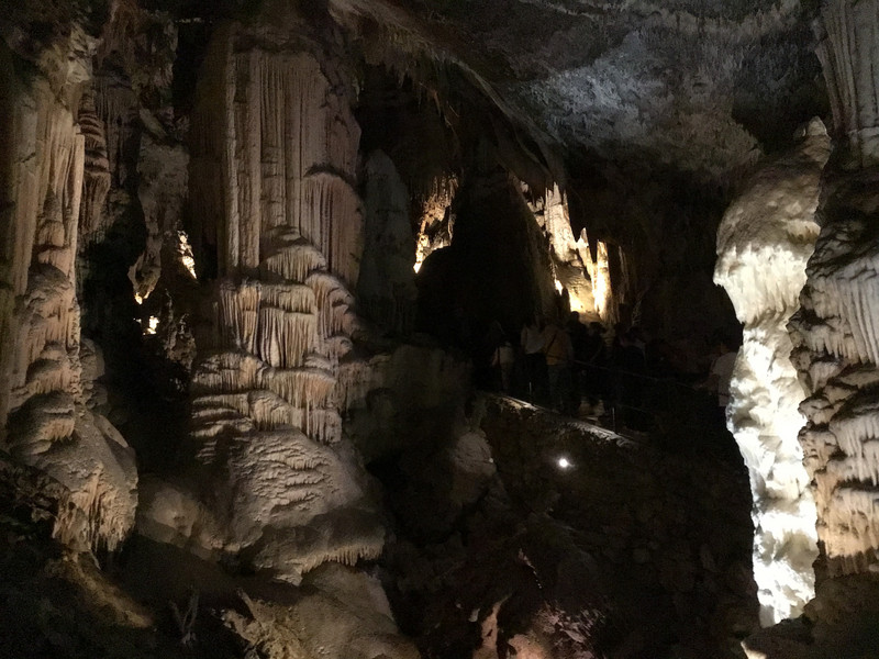 The ‘Brilliant and the Pillar’ in the Postajna Caves.