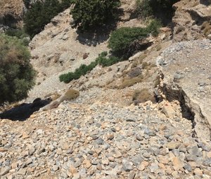 Across another gorge on the way to Sfakia.