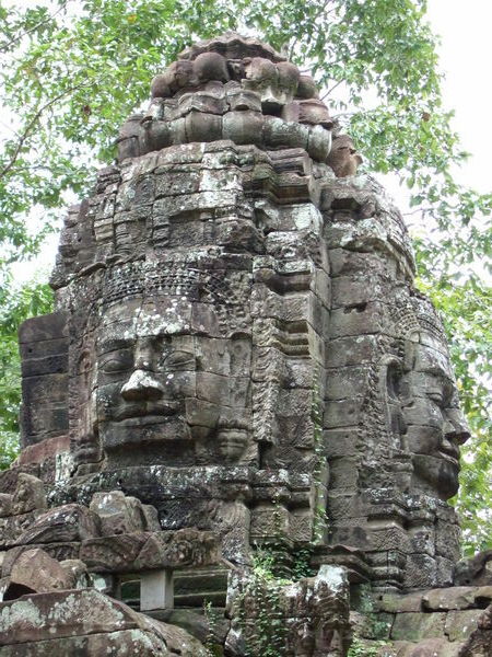 The faces of the Bayon, Angkor Thom
