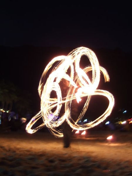 Fire Dancer at the Full Moon Party