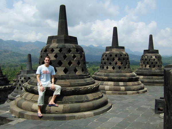 Paul at Borobudur