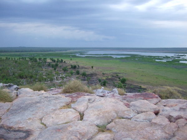 View of the flood plains at Ubirr