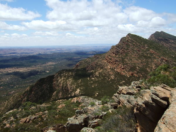 The Flinders Ranges from Wilpena Pound