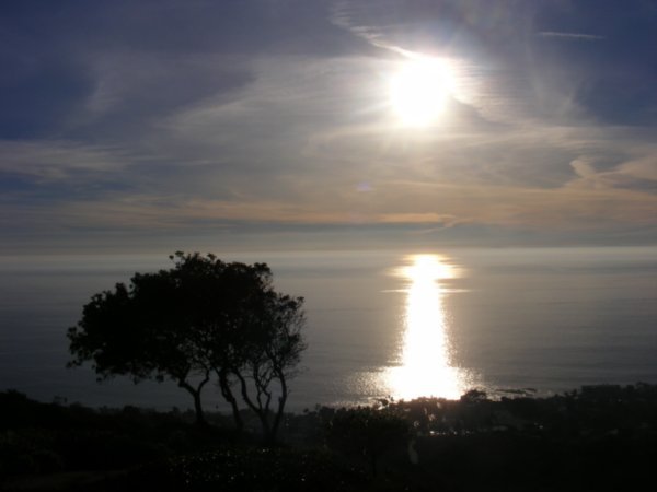 Lookout over the Pacific Ocean at Laguna Niguel