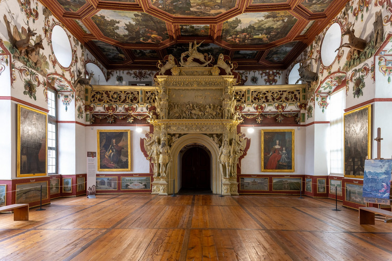 Great Hall Weikersheim Palace.