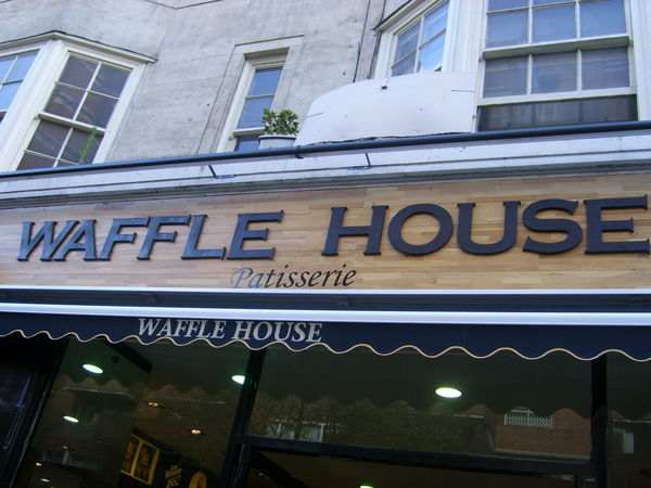 an English Waffle house!!