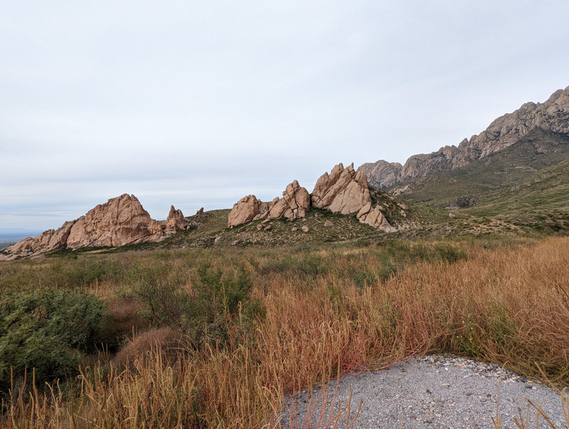 And dramatic rock outcroppings.