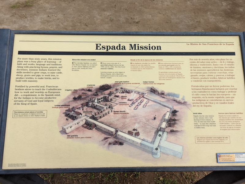 Starting with Mission Espada.
