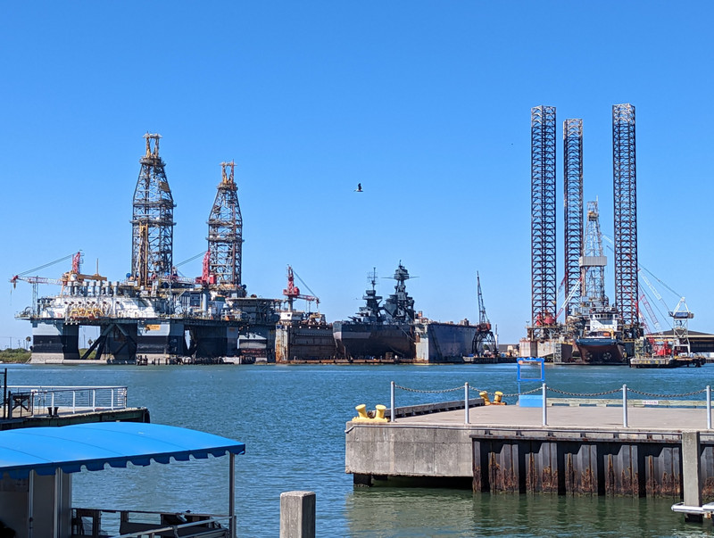 The oil industry and offshore drilling are also a big part of Galveston.