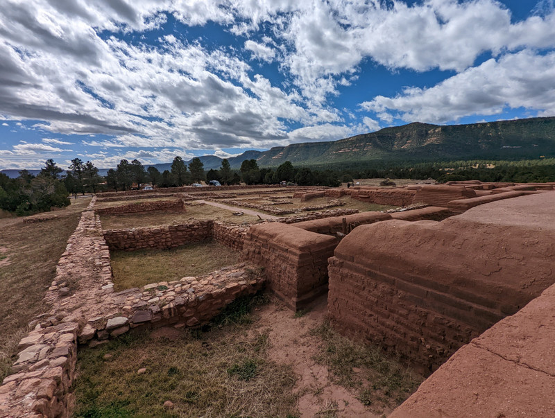 This Mission complex was huge, but in 1680 the Native Americans rebelled against the Spanish 