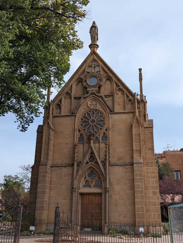 Our first stop was Loretto Chapel