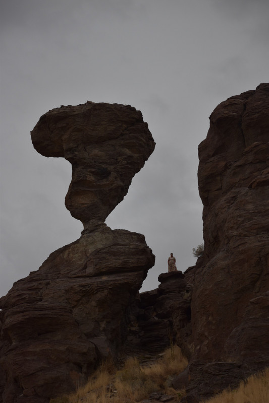 It was a fun, short hike up to the balanced rock