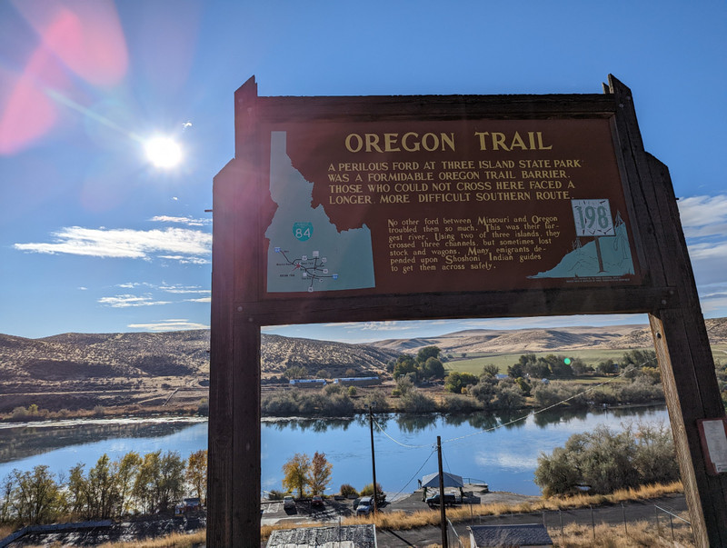 Three Island Crossing was a big deal on the Oregon Trail.