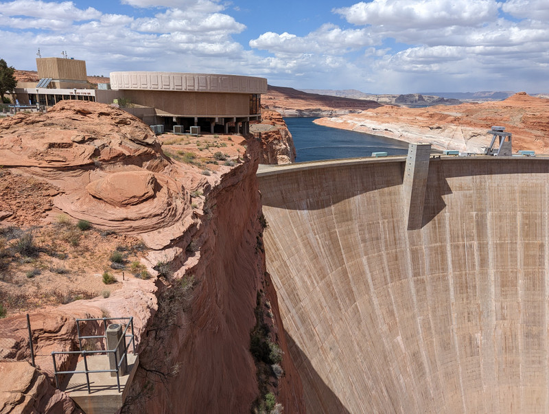 And here is the Glen Canyon Dam itself!