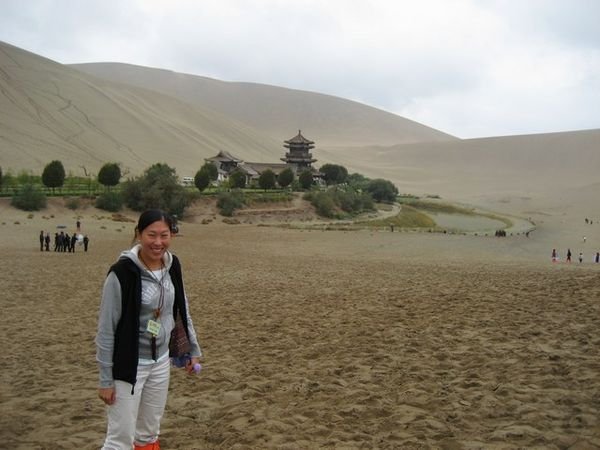 Sand Dunes in Dunhuang