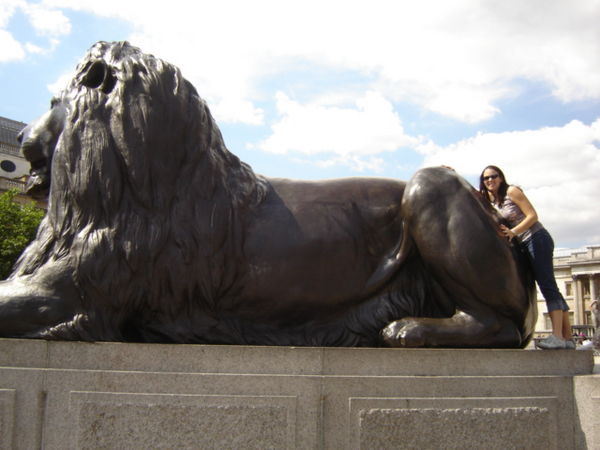 The Lion's at Trafalgar Square