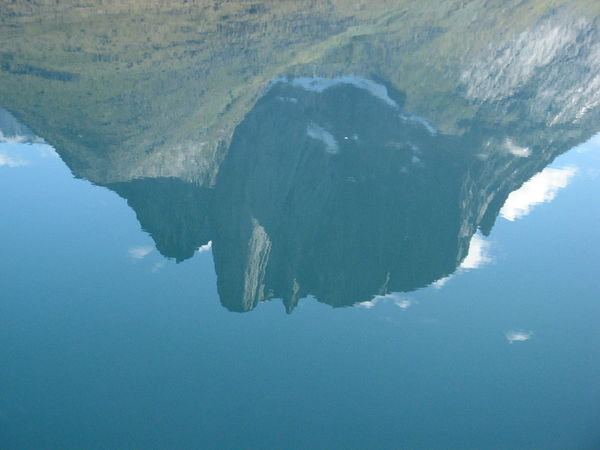 Reflecting on Tasermiut Fjord 