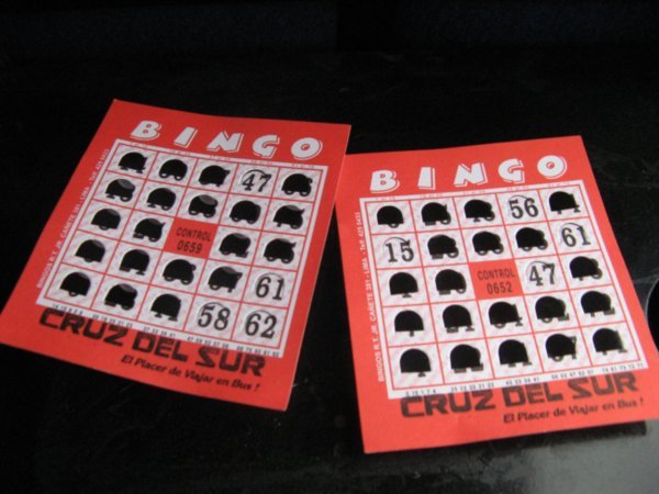 Bingo on the Bus