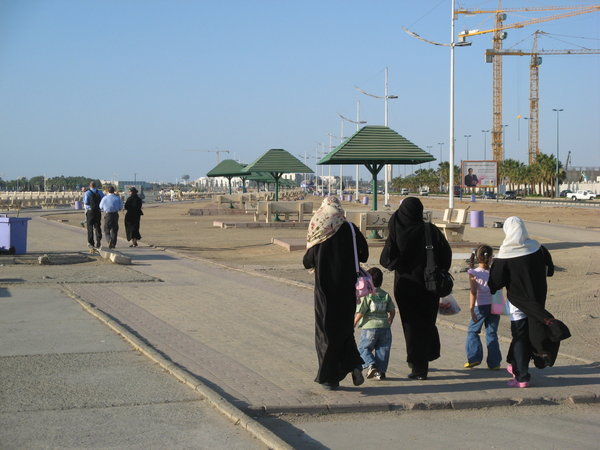 Strolling on Jeddah's Corniche