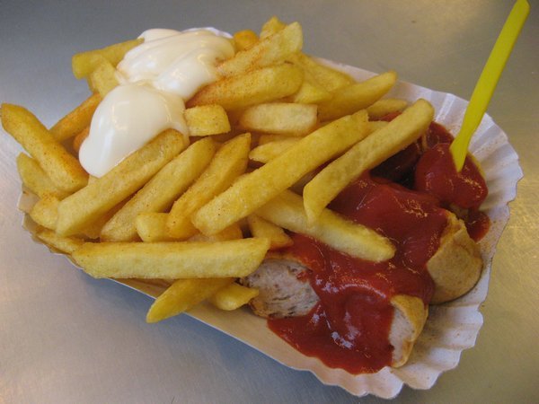 Now that's a currywurst!